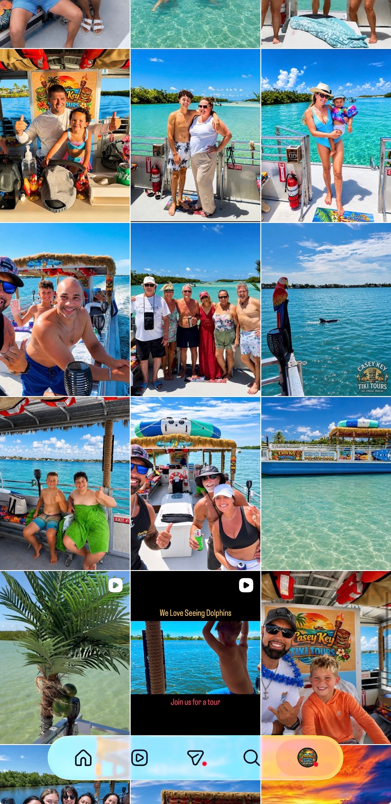 Nokomis Beach Florida departure point