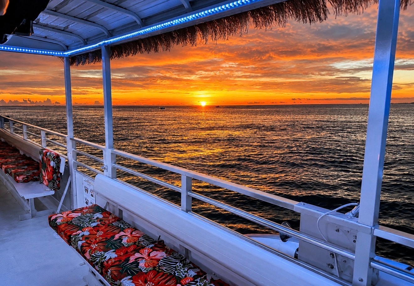 Sunset tour Gulf of Mexico